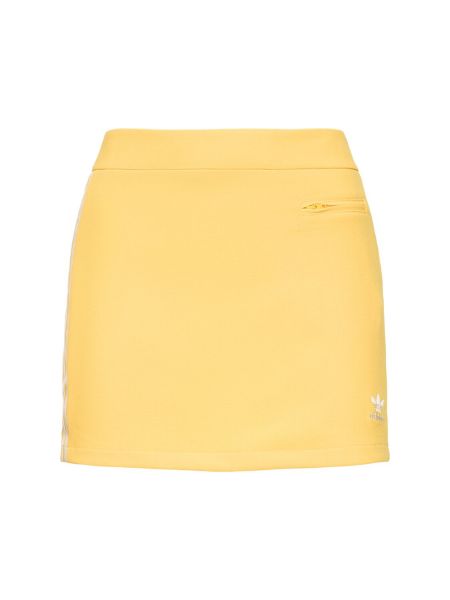 Suknja od krep Adidas Originals narančasta