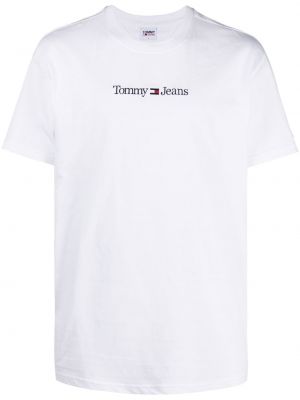 T-shirt Tommy Jeans vit