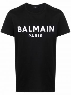 T-skjorte Balmain svart