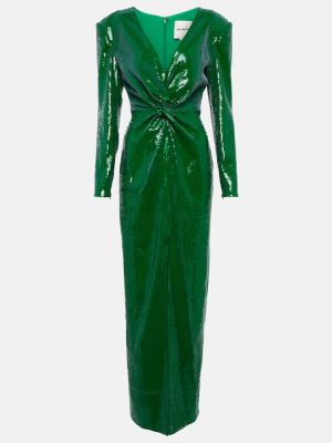 Dlouhé šaty Roland Mouret zelená
