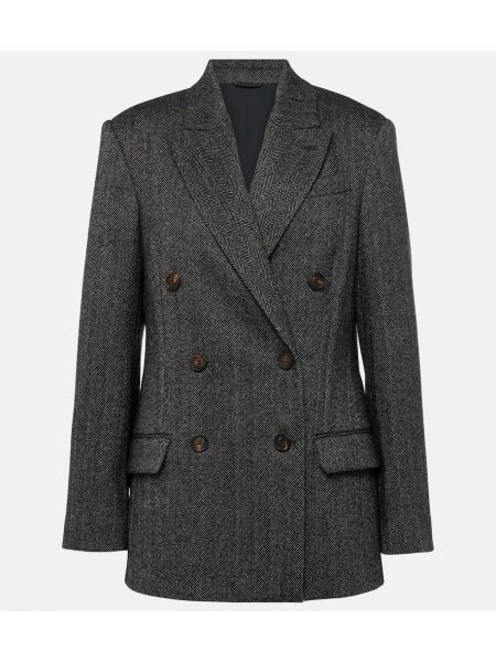 Yün blazer Brunello Cucinelli