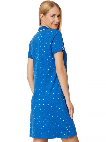 Платье в горошек U.s. Polo Assn. синее