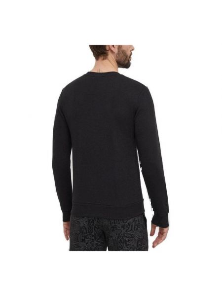 Bluza z nadrukiem z długim rękawem Emporio Armani Underwear czarna