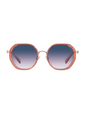 Слънчеви очила от розово злато Coach розово