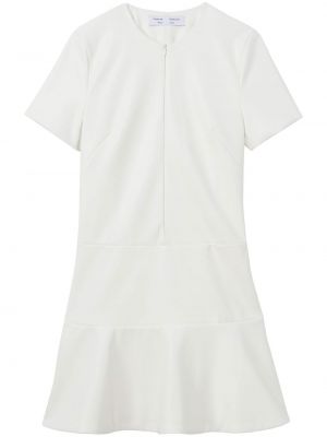 Dabīgās ādas mini kleita Proenza Schouler White Label balts