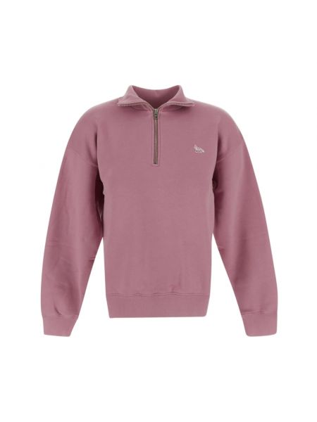 Sweatshirt mit stehkragen Maison Kitsuné pink
