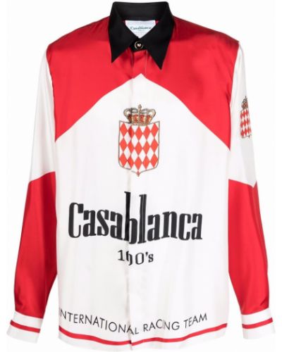 Camisa con estampado Casablanca blanco