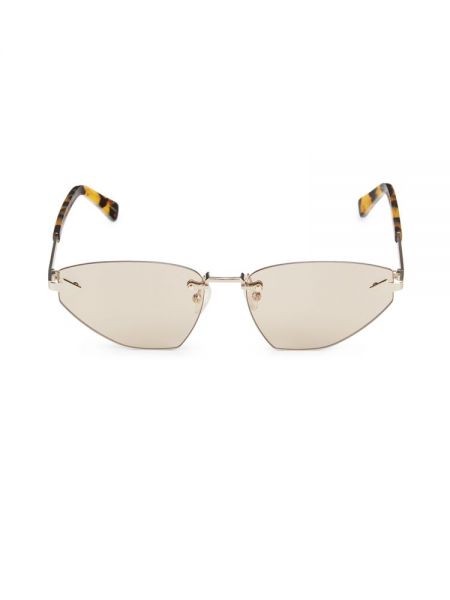 Солнцезащитные очки «кошачий глаз» Heartache 60 мм Karen Walker, золото