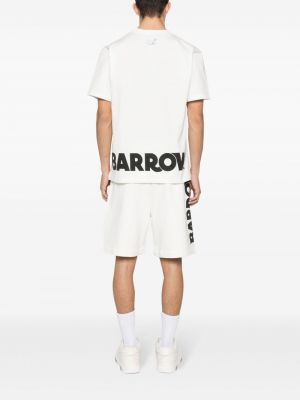 T-shirt mit print Barrow weiß