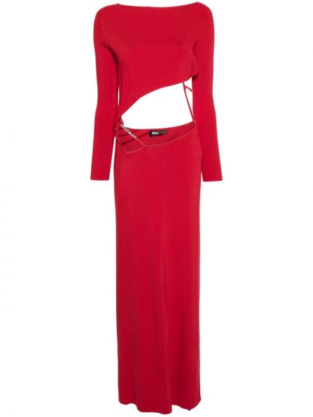 Asimetrična maksi haljina Gcds crvena