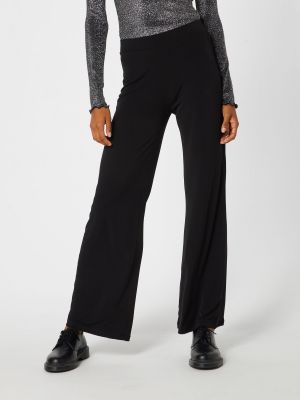Широки панталони тип „марлен“ Sisters Point черно