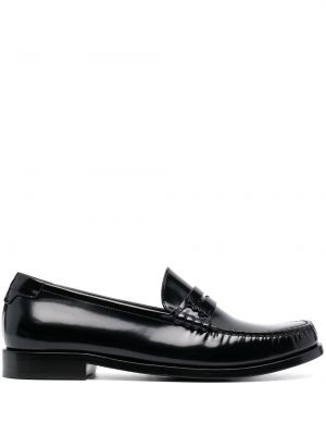 Pantofi loafer slip-on Saint Laurent negru