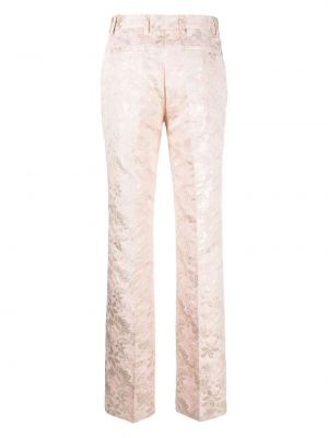 Květinové kalhoty Manuel Ritz růžové