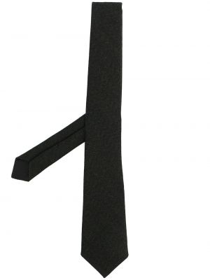 Corbata de espiga Bottega Veneta negro