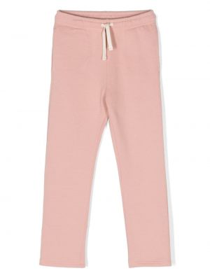 Pantaloni ricamati Bonpoint rosa