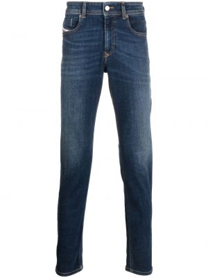 Slank lav midje stretch jeans Diesel blå