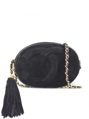 Τσάντα ώμου με κρόσσια Chanel Pre-owned