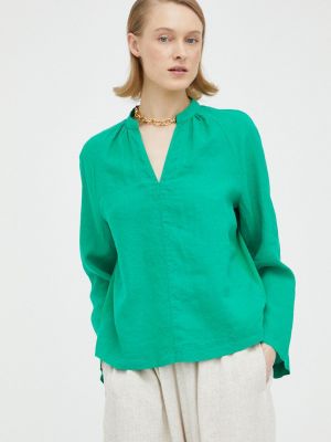 Ленена блуза Marc O'polo зелено