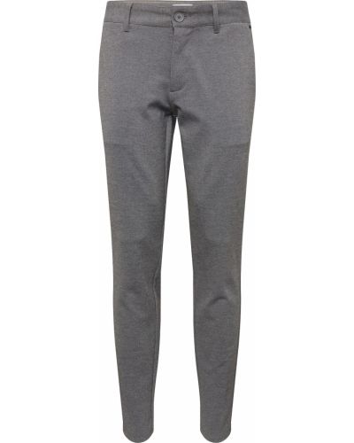 Pantaloni chino Only & Sons grigio