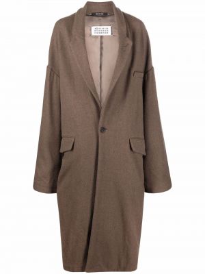 Manteau oversize Maison Margiela marron