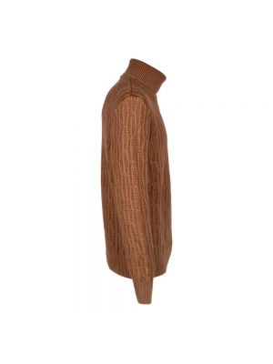 Jersey cuello alto de tela jersey Circolo 1901 marrón