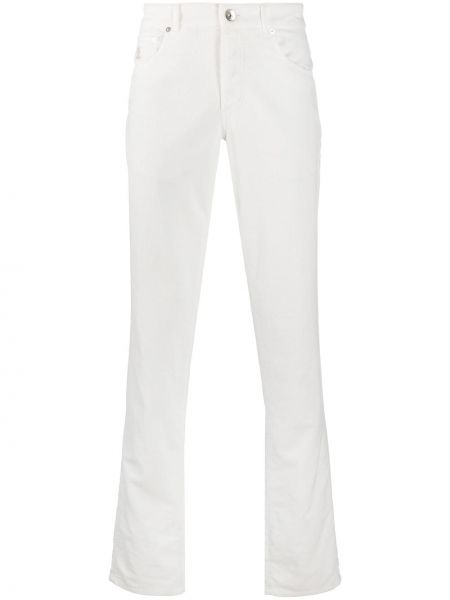 Jeans med normal passform Brunello Cucinelli vit