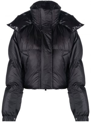 Daunenjacke mit kapuze Sacai schwarz