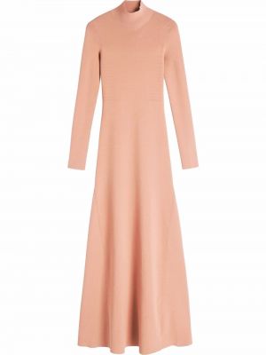 Maxi šaty Victoria Beckham, růžová