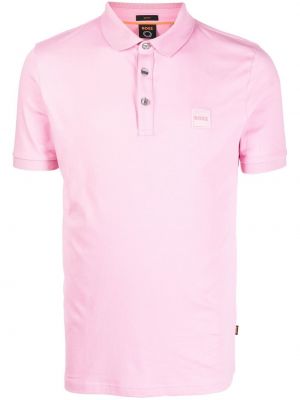 Poloskjorte Boss rosa