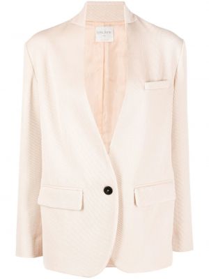 Lang blazer Forte_forte rosa