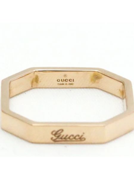 Pierścionek z różowego złota Gucci Vintage