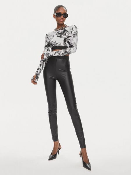 Леггинсы Versace Jeans Couture черные