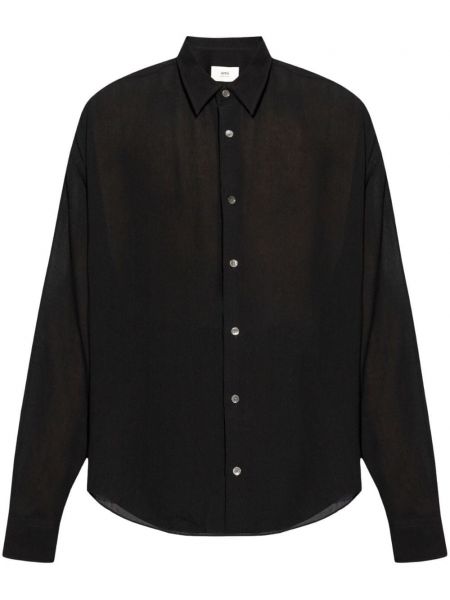 Marškiniai Ami Paris juoda