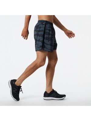 Shorts mit print New Balance schwarz