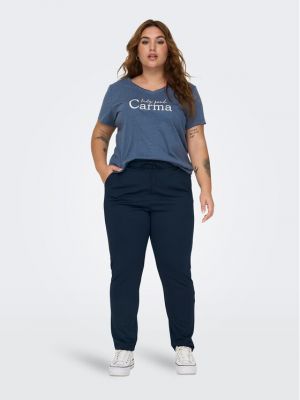 Kalhoty Only Carmakoma modré