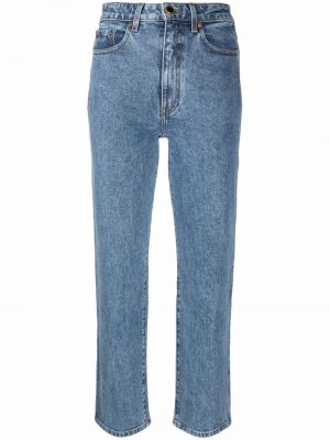 Stretch jeans Khaite blå