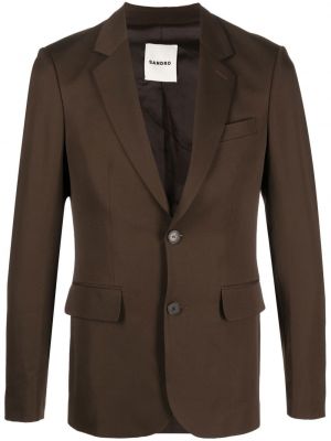 Lang blazer Sandro brun