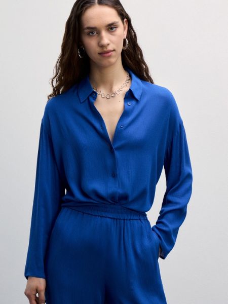 Блузка Zarina синяя