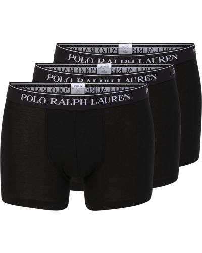 Βαμβακερή μποξεράκια Polo Ralph Lauren μαύρο