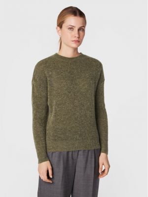Пуловер Moss Copenhagen кафяво