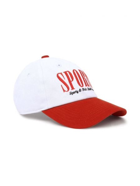 Sportinio stiliaus medvilninis kepurė su snapeliu Sporty & Rich