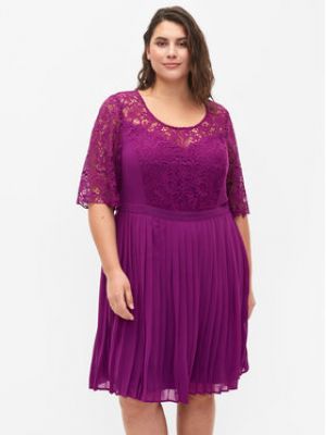 Коктейльное платье Zizzi фиолетовое