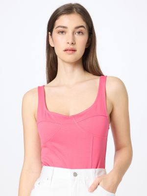 Κορμάκι Calvin Klein Jeans ροζ