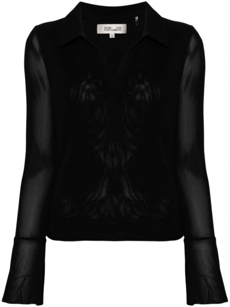 Top i mesh Dvf Diane Von Furstenberg sort