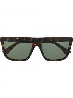 Overdimensjonert briller Gucci Eyewear brun