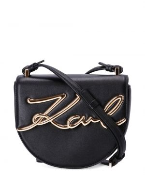 Kožená taška přes rameno Karl Lagerfeld