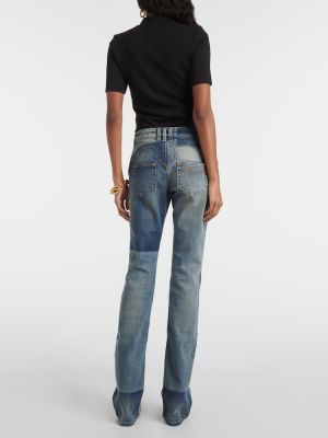 Low waist bootcut jeans ausgestellt Balmain blau
