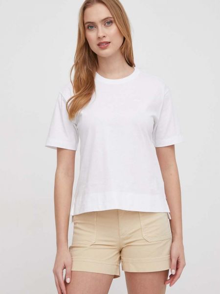 Koszulka bawełniana Joop! biała