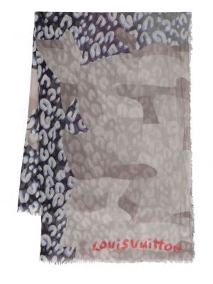 Schal mit print Louis Vuitton