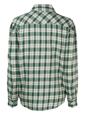 Flaneļa rūtainas kokvilnas krekls Woolrich
